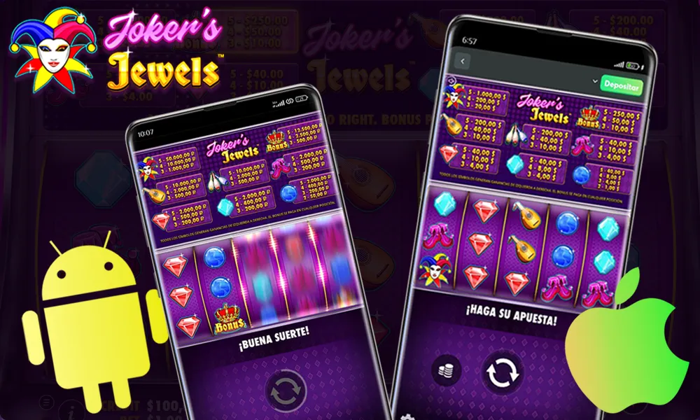 Aplicación Joker Jewels en Argentina