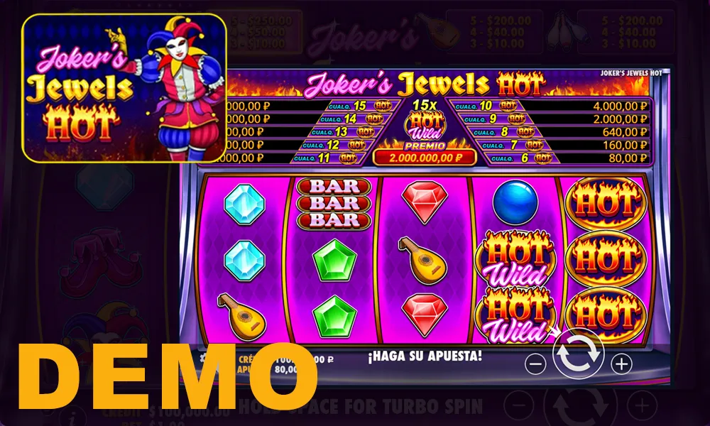 Versión demo de Joker Jewels Hot en Argentina